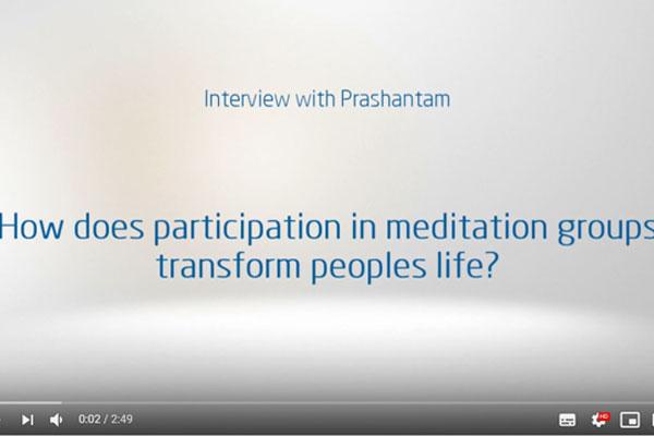 How participation in meditation groups changes the lives of participants